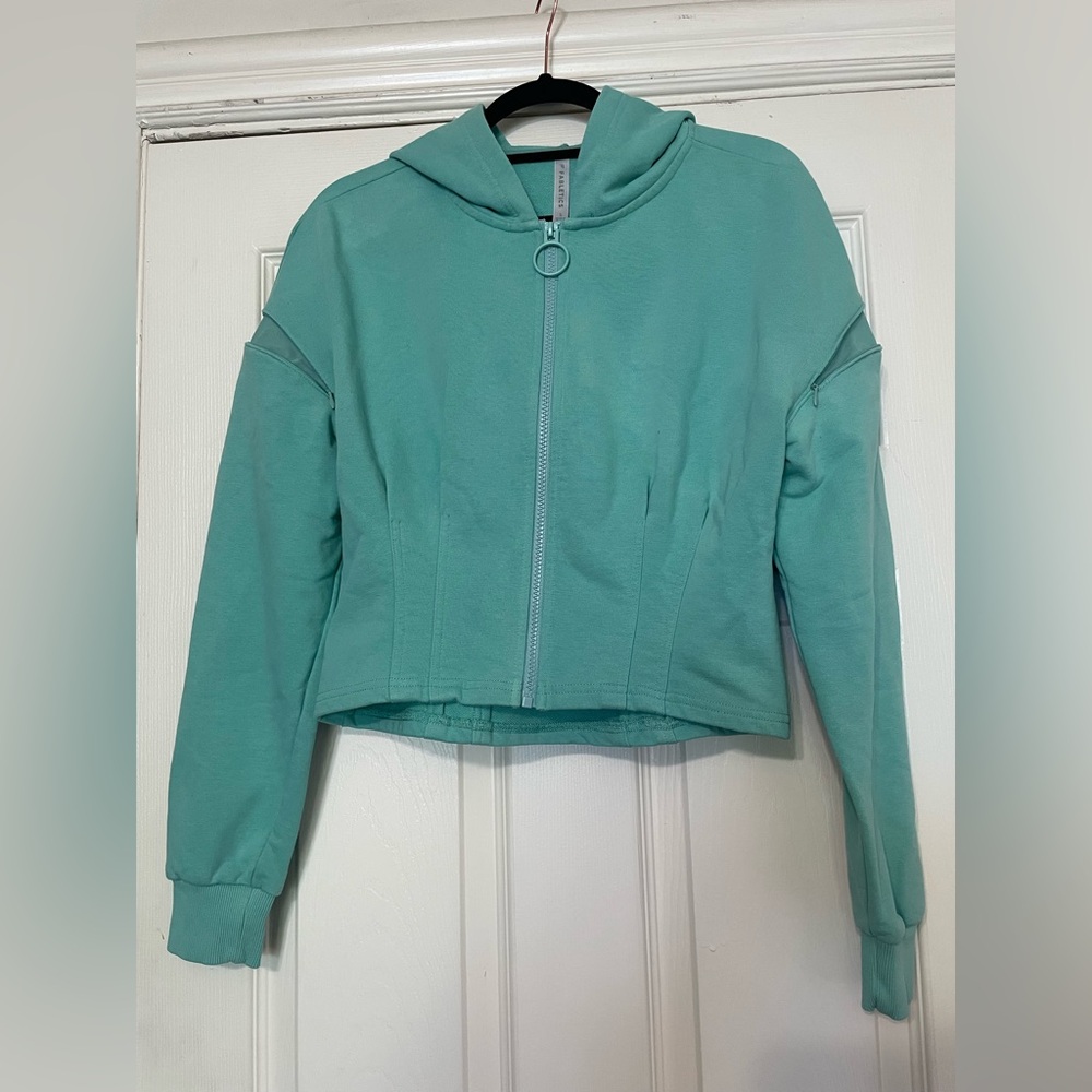 Fabletics Teal Dakota Hoodie